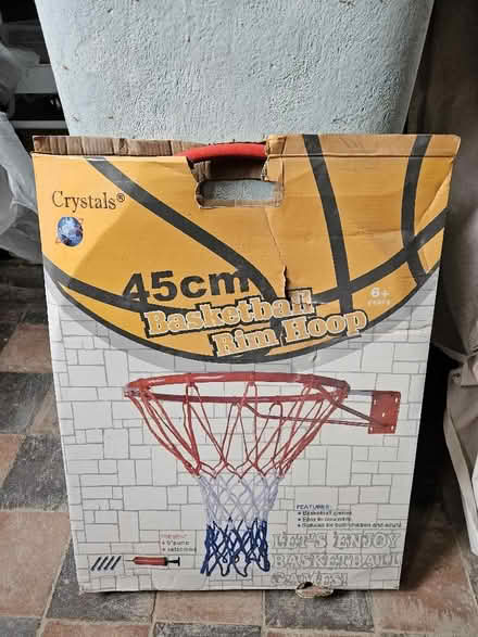 Photo of free Basketball hoop 45cm (Crouch End N8) #1