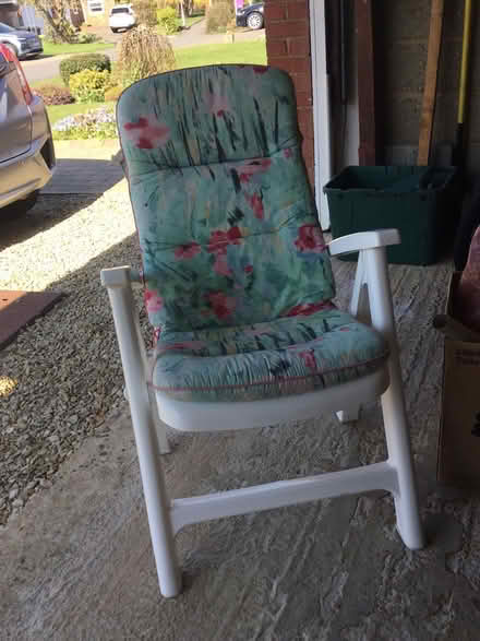 Photo of free 2matching garden arm chairs (SN3 Liden) #1