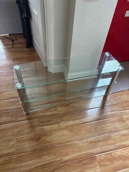 Photo of free Glass tv unit (Ridgewood in swords) #1