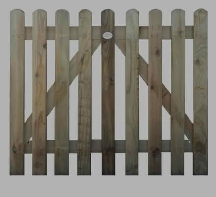 Photo of Small garden gate (Rainbow Hill WR3) #1