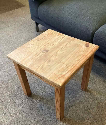 Photo of free Small wooden side table (Kennington SW9) #1