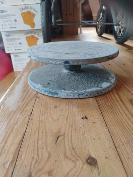 Photo of free Turntable stand for pottery (Dumbarton road La13bx) #2
