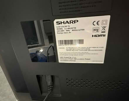 Photo of free Sharp led tv (Aldgate E1) #2