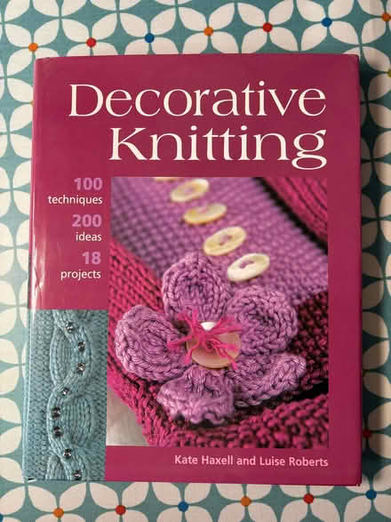 Photo of free Decorative knitting book (Great Ashley BA15) #1