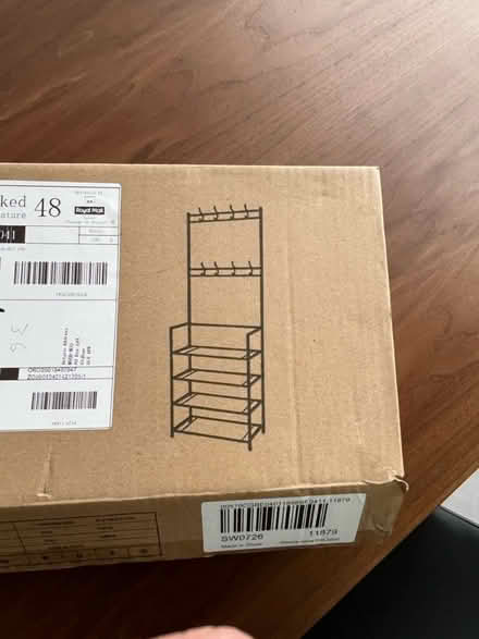 Photo of free Coat and shoe rack (RH12) #2