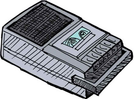 Photo of Cassette player (Rose Green PO21) #2