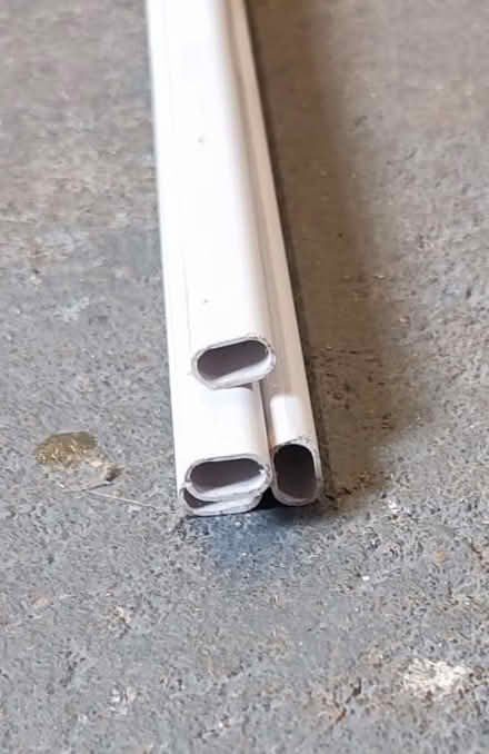 Photo of free TRUNKING Conduit Oval 12mm White (Winfarthing) #1