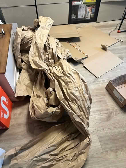 Photo of free Boxes, cardboard and wrapping paper (Wavendon MK17) #1