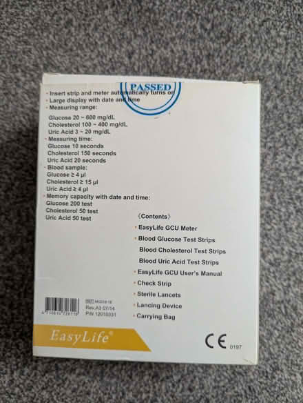 Photo of free Home monitor for glucose, cholesterol and uric acid. (Southsea PO5) #3