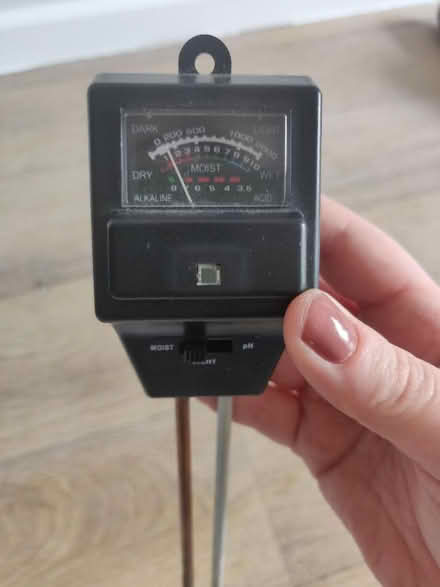 Photo of free Soil moisture, pH and light monitor (Ng16 3gr) #1
