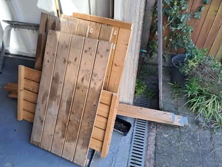Photo of free Wooden shelving (Bolton le Sands LA5) #1