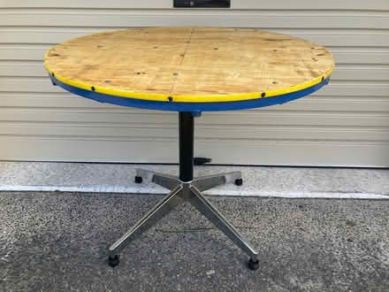 Photo of free Recycled timber top table (Buderim(south)) #1