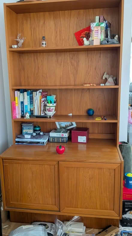 Photo of free Teak Cabinet (West End, Vancouver) #1