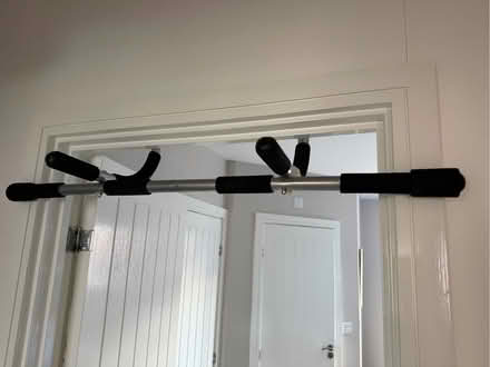 Photo of free Pull up exercise door bar with securing bracket (Nunnery Wood WR5) #1