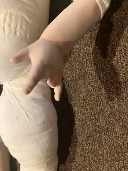 Photo of free cloth doll body & porcelain parts (Mill Valley) #1