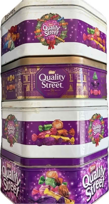 Photo of free Quality st tins (Barnard's Green WR14) #1
