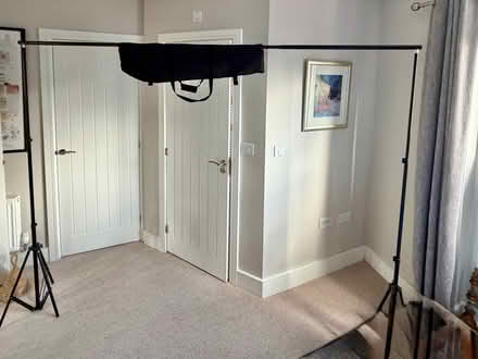 Photo of free Photography stand for background cloth (Nunnery Wood WR5) #1