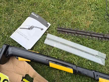 Photo of free Gtech cordless hedge trimmer (South Harting) #3