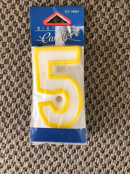 Photo of free #5 candle (West San Jose by Lynbrook High) #1