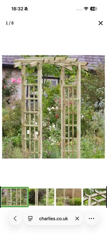 Photo of Garden arch (Lazonby CA10) #1