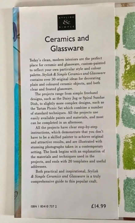 Photo of free Ceramics & Glassware Decoration Book (Kentwood RG30) #3
