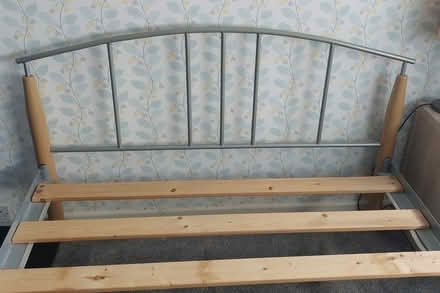Photo of free Single Metal Bed Frame (New Malden KT3) #3