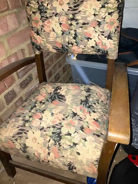 Photo of free Very old small chair (Coulsdon, nr, train station) #2