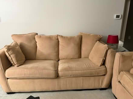 Photo of free Couch and Loveseat (Rockville, MD) #1