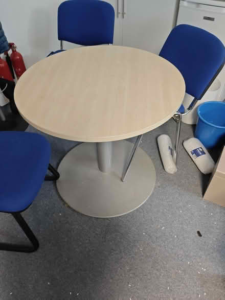 Photo of free Round office table (Daneshill RG24) #1