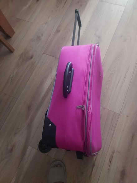 Photo of free Small pink luggage (Dagenham RM10) #1
