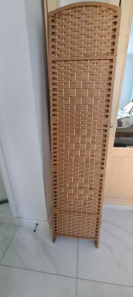 Photo of free 6-Panel Woven Room Divider/Privacy (TN25) #2
