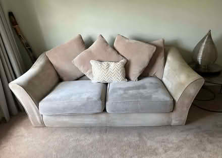Photo of free Cream sofas (Lilliput BH14) #3