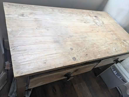 Photo of free Old Pine Table (Grantham) #2