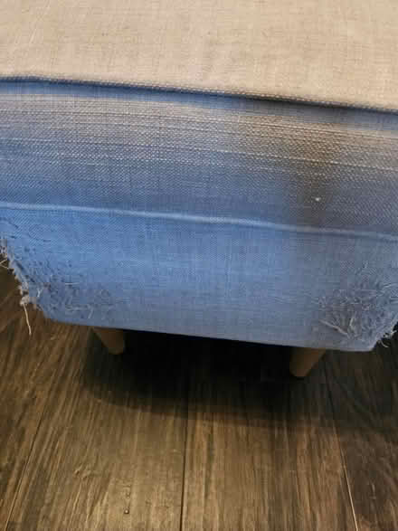 Photo of free Grey Footstool (Crosby, L23) #4