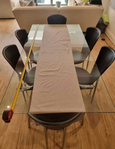 Photo of free Glass Dining Table and 6 chairs (Lilliput BH14) #2