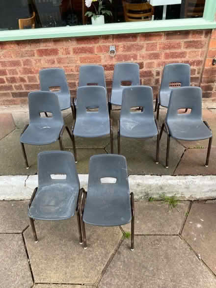 Photo of free Ten children’s stacking chairs (Barnard's Green WR14) #1