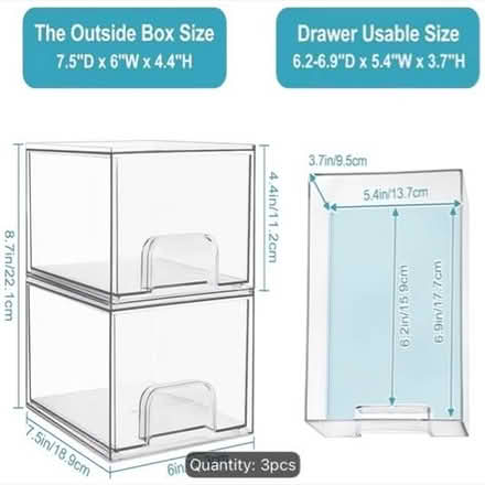 Photo of Stackable drawers (Lisnisky BT63) #1