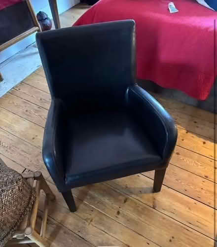 Photo of free Nice and very good condition False Leather Chair (Agar Grove NW1) #1