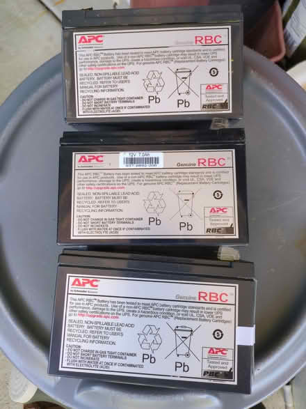 Photo of free 3 APC Battery Backups & Batteries (Oakland Mills) #2