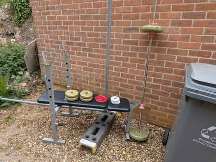 Photo of free Weight Bench & Weights (Thorpe St Andrew NR7) #1