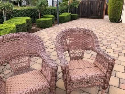 Photo of free patio furniture - need mending (12099 Carol Lane Saratoga) #2