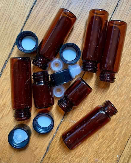 Photo of free Small amber glass vials (Downtown) #1