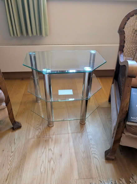 Photo of free Glass and chrome TVStand (Winter's Bridge KT7) #1