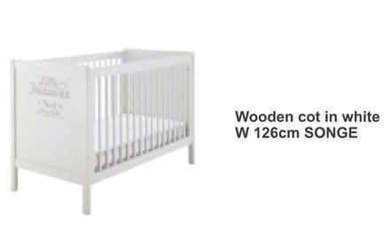Photo of free Cot bed (High St Ken W8) #1