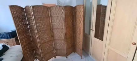Photo of free 6-Panel Woven Room Divider/Privacy (TN25) #1