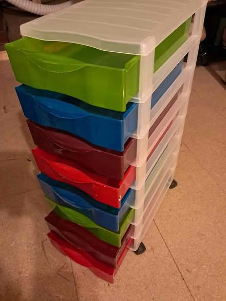 Photo of free Plastic chest of drawers (Dublin 16) #1