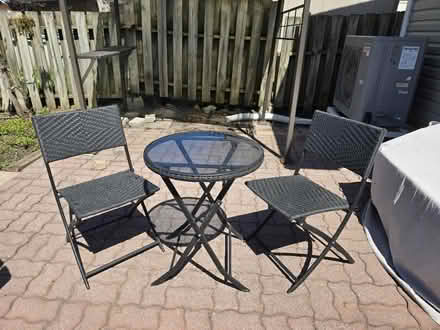Photo of free Folding Bistro set (Vanier north) #1