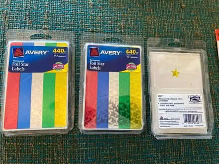 Photo of free 3 packs star stickers (Ashby & Sacramento) #1