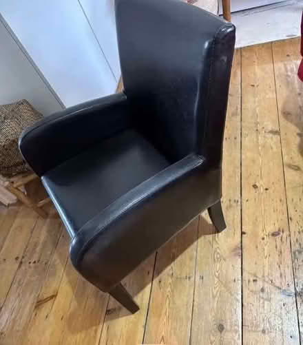 Photo of free Nice and very good condition False Leather Chair (Agar Grove NW1) #2