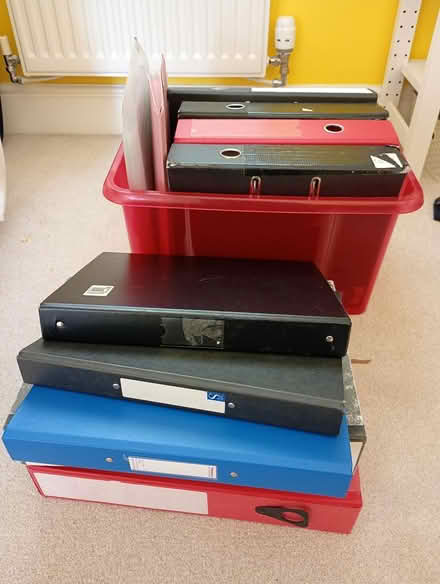 Photo of free Ring binders & box files (Stroud GL5) #1